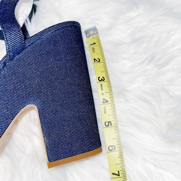 Le Silla DENIM WEDGE SCANDAL Size 40Euro/9US - Picture 11 of 12